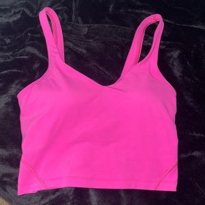 Lululemon sonic pink align tank top